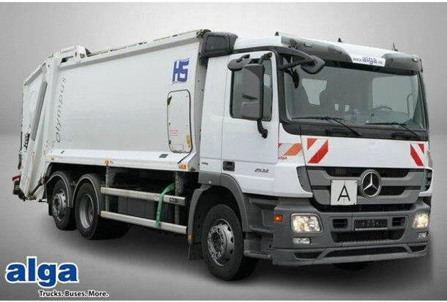 Mercedes-Benz 2532 L/NH-Schörling/Terberg Schüttung/Klima - Garbage truck: picture 1 Mercedes-Benz 2532 L/NH-Schörling/Terberg Schüttung/Klima - Garbage truck: picture 1