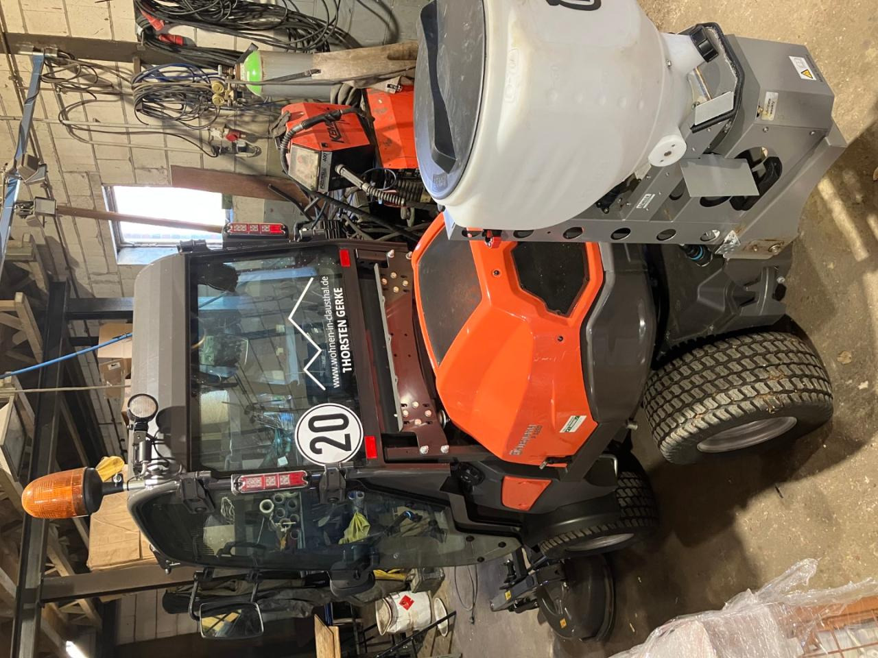 Garden mower Husqvarna Rider P525D: picture 8