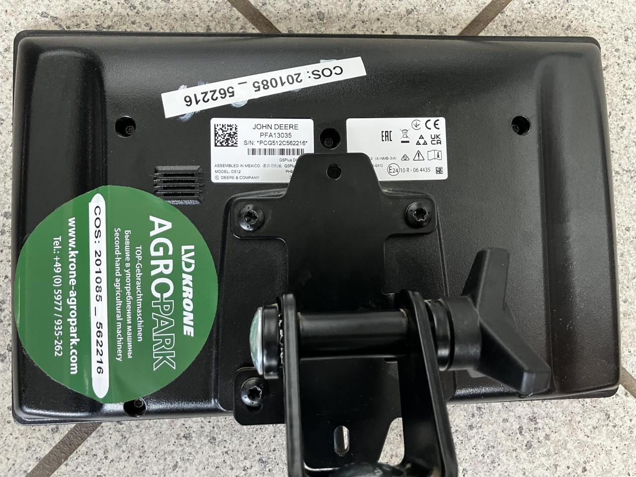 John Deere G5 Plus Zusatzdisplay - Navigation system for Agricultural machinery: picture 3 John Deere G5 Plus Zusatzdisplay - Navigation system for Agricultural machinery: picture 3