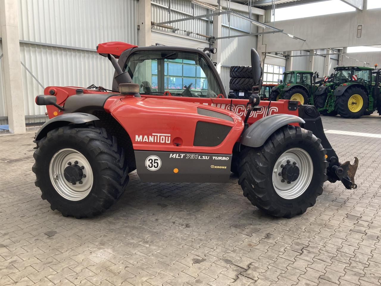 Manitou MLT 731 - Telescopic handler: picture 5 Manitou MLT 731 - Telescopic handler: picture 5