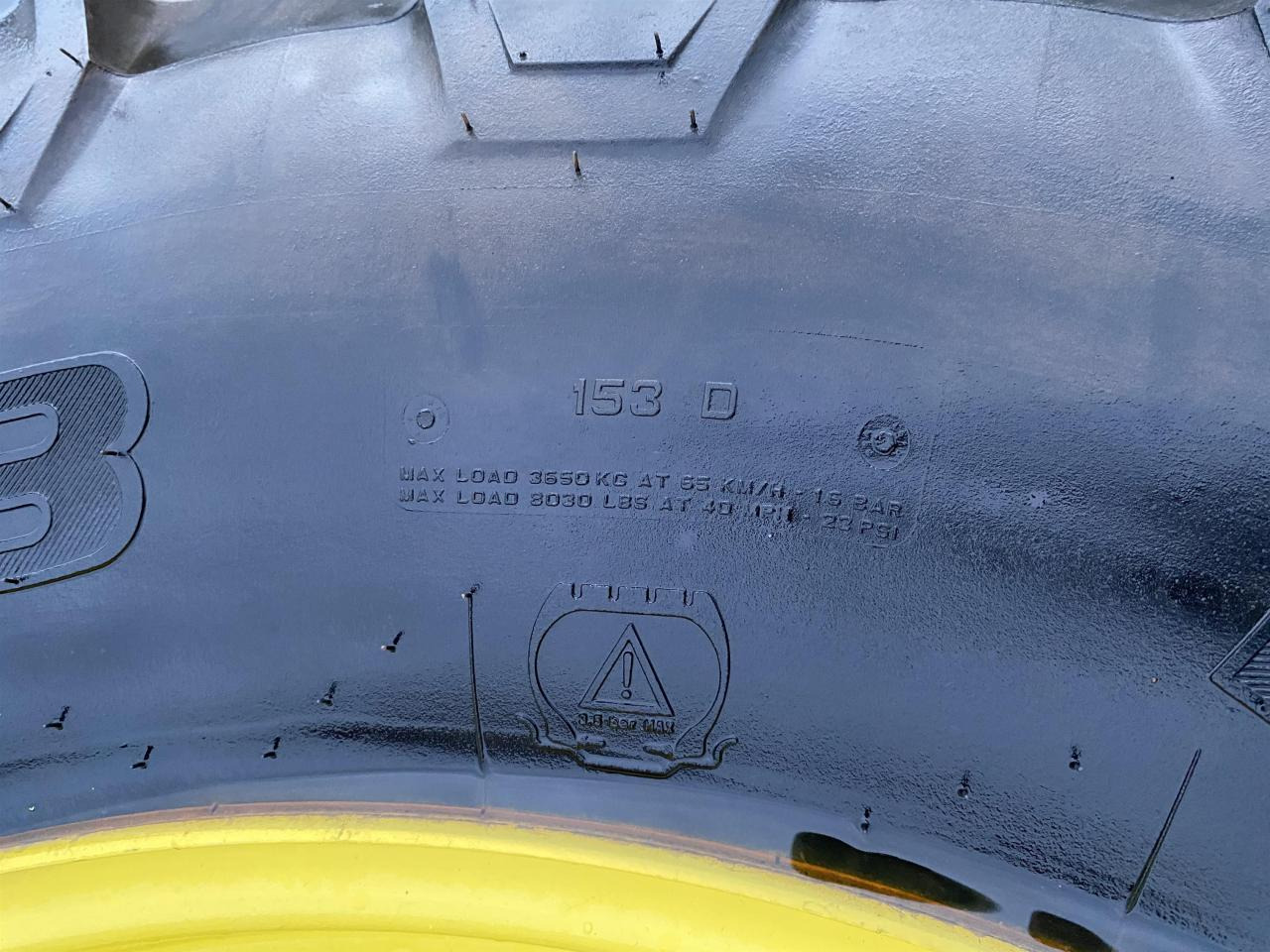 Trelleborg 600/65R38 - Tire for Agricultural machinery: picture 2 Trelleborg 600/65R38 - Tire for Agricultural machinery: picture 2