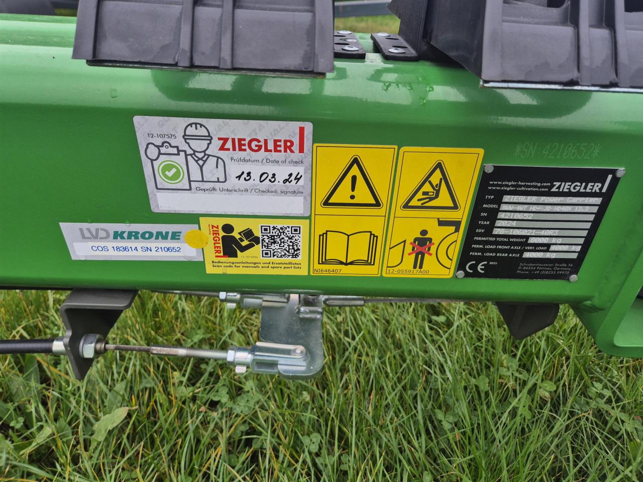 Ziegler 4WT HEAVY-DUTY (40 ft.) - Grain header: picture 5 Ziegler 4WT HEAVY-DUTY (40 ft.) - Grain header: picture 5