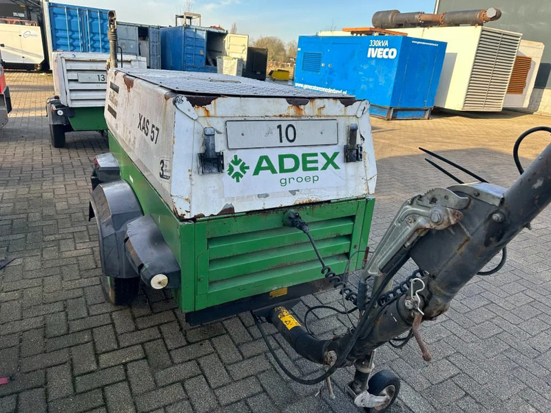 Atlas-Copco XAS 57 DD Deutz 3 m3 / min 23 kW 7 Bar Mobiele Diesel Compressor op aanhanger - Air compressor: picture 5 Atlas-Copco XAS 57 DD Deutz 3 m3 / min 23 kW 7 Bar Mobiele Diesel Compressor op aanhanger - Air compressor: picture 5