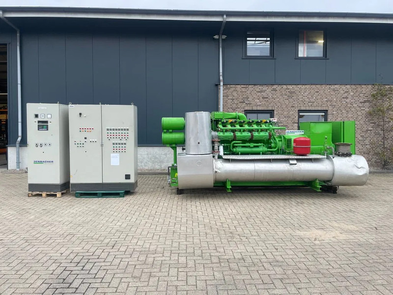 Jenbacher JW312 GSB Stamford 910 kVA gas generatorset - Generator set: picture 1 Jenbacher JW312 GSB Stamford 910 kVA gas generatorset - Generator set: picture 1
