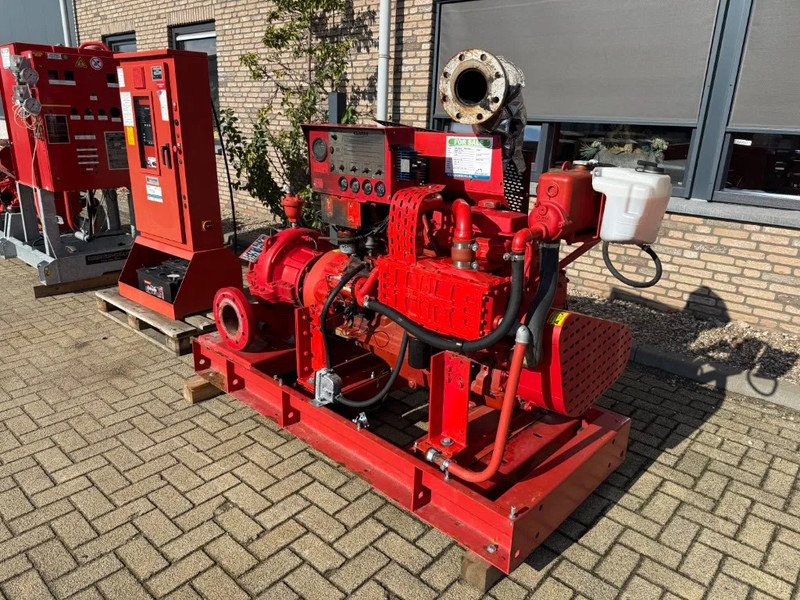 John Deere 6068 HF 120 Armstrong 452 m3 / h Diesel Waterpomp brandschade - Water pump: picture 2 John Deere 6068 HF 120 Armstrong 452 m3 / h Diesel Waterpomp brandschade - Water pump: picture 2