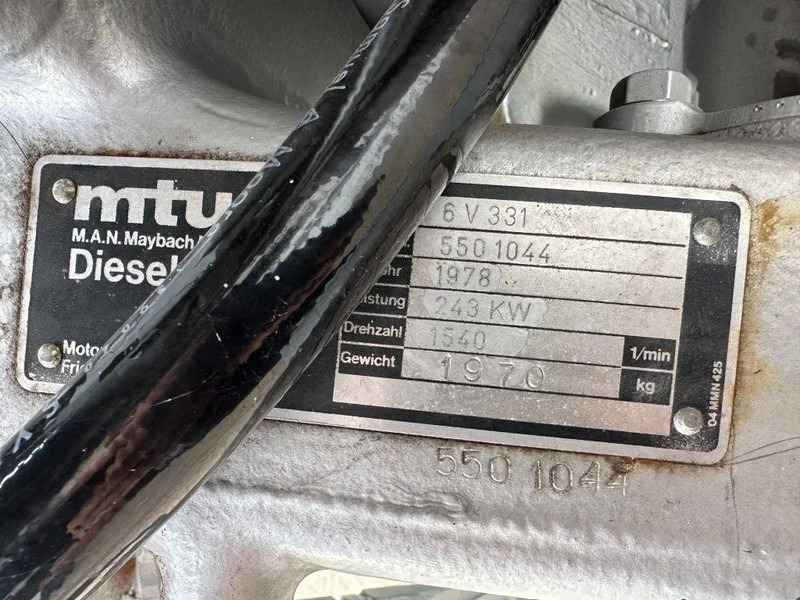 MTU 6V 331 No Break 200 kVA noodstroom generatorset as New ! - Generator set: picture 4 MTU 6V 331 No Break 200 kVA noodstroom generatorset as New ! - Generator set: picture 4