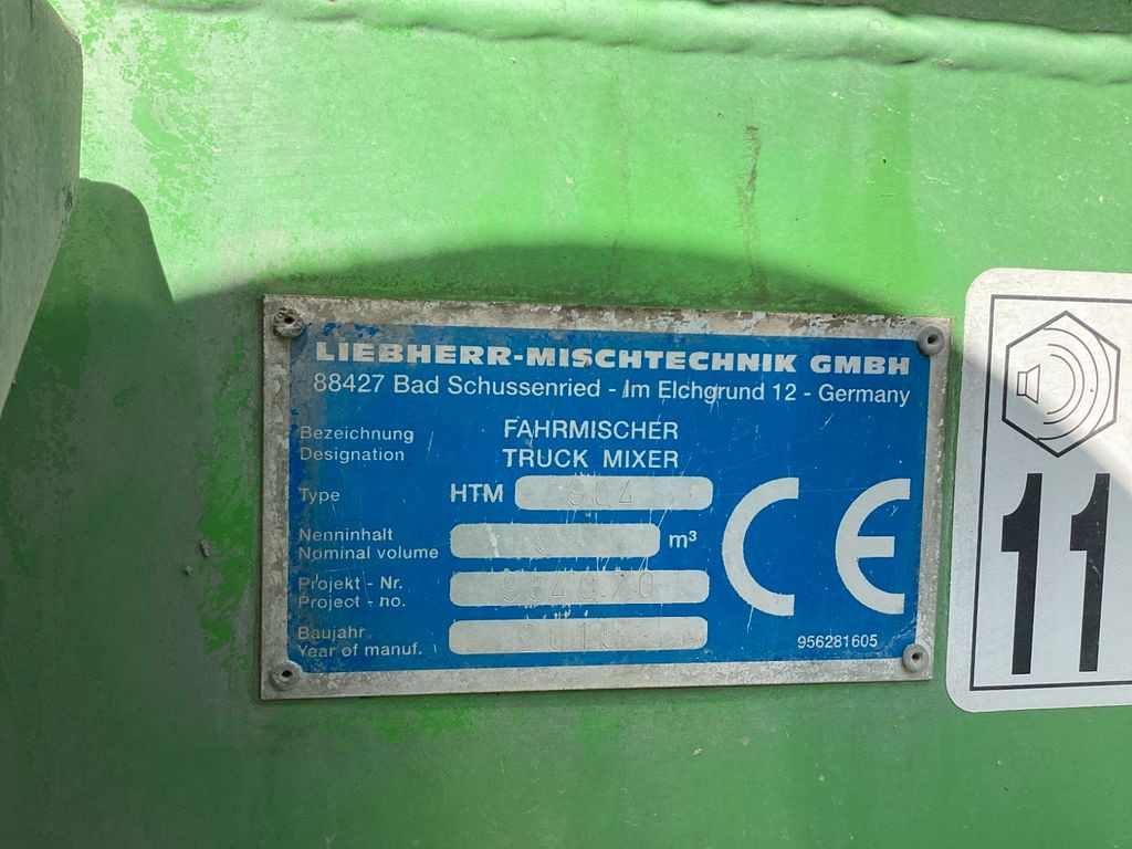 Concrete mixer truck MAN TGS 32.400 8x4 HTM904 Bremsen Kupplung NEU: picture 13