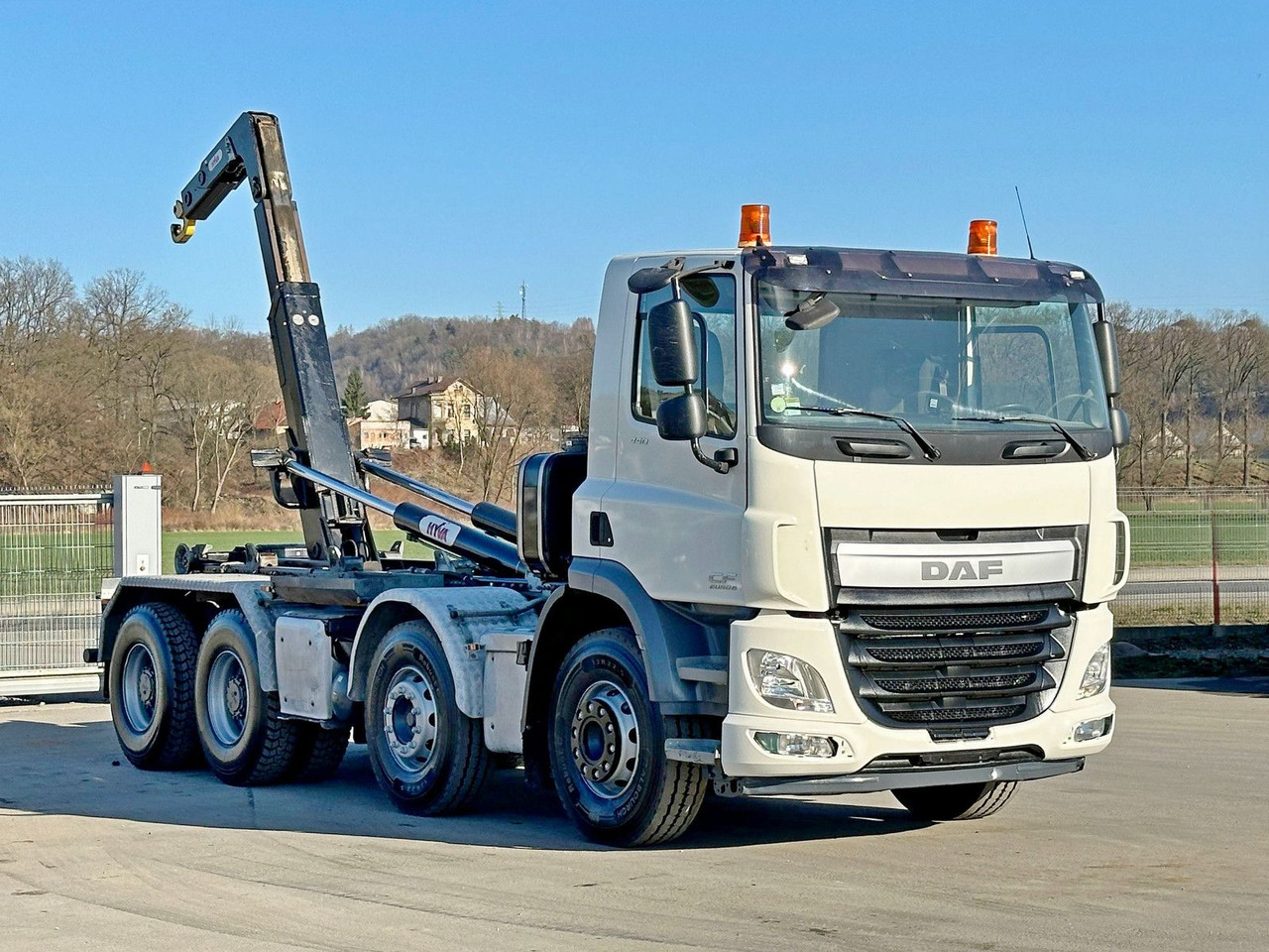 DAF CF 440 * HAKOWIEC * 8x4 * STAN BDB - Hook lift truck, Crane truck: picture 1 DAF CF 440 * HAKOWIEC * 8x4 * STAN BDB - Hook lift truck, Crane truck: picture 1
