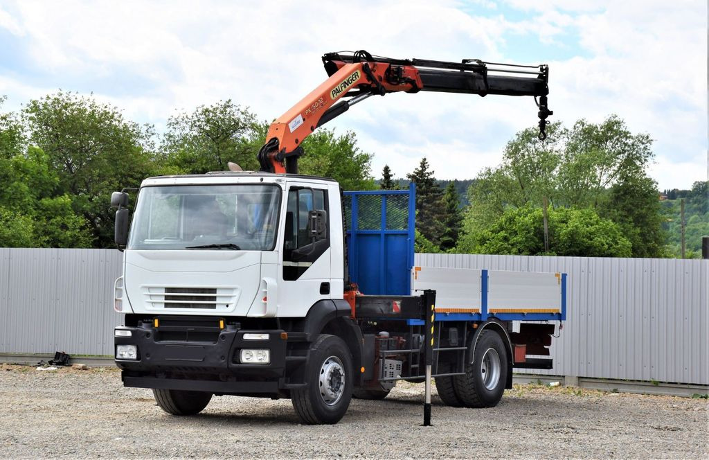 Iveco Eurocargo 180E28 *Pritsche 4,80m + KRAN Iveco Eurocargo 180E28 *Pritsche 4,80m + KRAN - Crane truck: picture 2 Iveco Eurocargo 180E28 *Pritsche 4,80m + KRAN Iveco Eurocargo 180E28 *Pritsche 4,80m + KRAN - Crane truck: picture 2