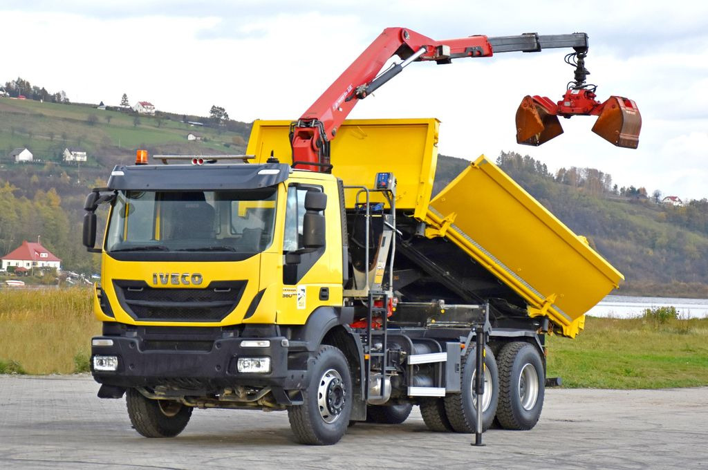 Iveco TRAKKER 360 * Kipper 4,90m* KRAN/FUNK*6x4 - Crane truck, Tipper: picture 3 Iveco TRAKKER 360 * Kipper 4,90m* KRAN/FUNK*6x4 - Crane truck, Tipper: picture 3