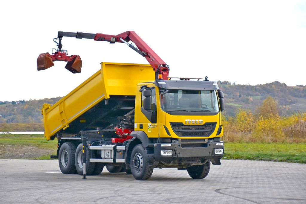 Iveco TRAKKER 360 * Kipper 4,90m* KRAN/FUNK*6x4 - Crane truck, Tipper: picture 2 Iveco TRAKKER 360 * Kipper 4,90m* KRAN/FUNK*6x4 - Crane truck, Tipper: picture 2