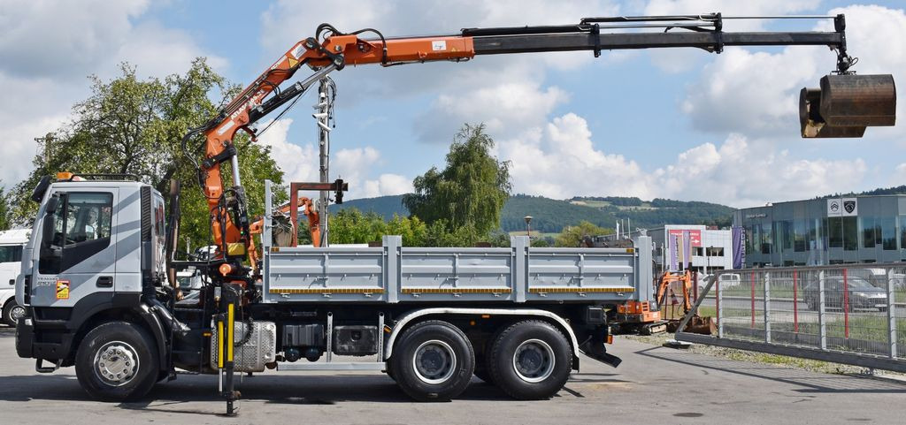 Iveco TRAKKER 410*Kipper 5,20m*ATLAS 165.2E * FUNK/6x4 - Crane truck, Tipper: picture 5 Iveco TRAKKER 410*Kipper 5,20m*ATLAS 165.2E * FUNK/6x4 - Crane truck, Tipper: picture 5