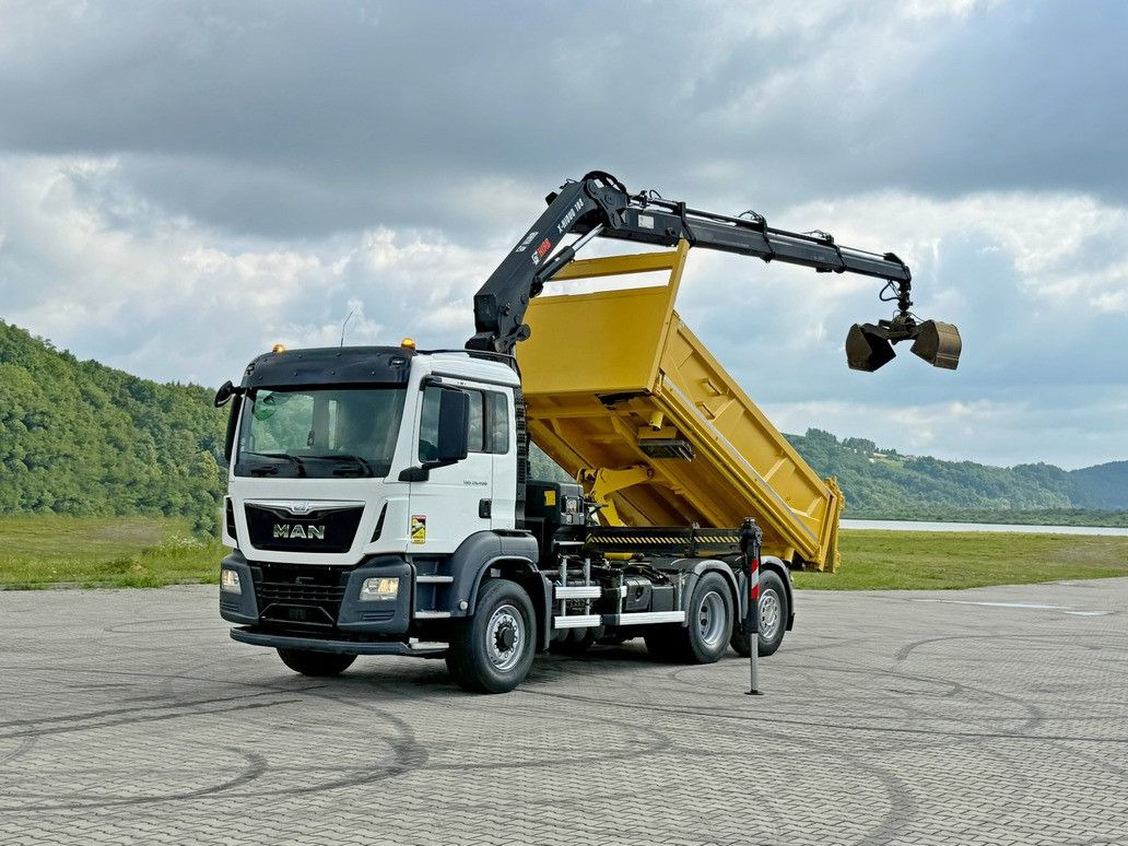 MAN TGS 26.400 * HIAB X-HIDUO 188 E-3 + FUNK * 6x4 - Crane truck: picture 2 MAN TGS 26.400 * HIAB X-HIDUO 188 E-3 + FUNK * 6x4 - Crane truck: picture 2