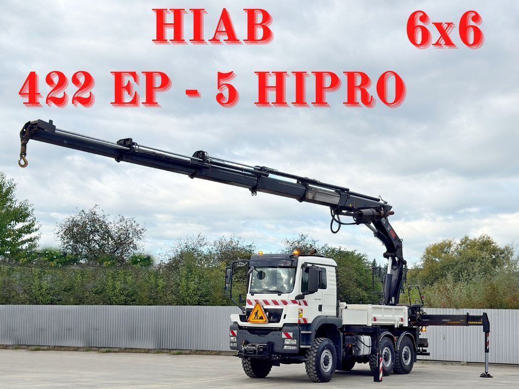 MAN TGS 33.400* HIAB 422 EP-5HIPRO * 6x6 * TOP - Crane truck: picture 1 MAN TGS 33.400* HIAB 422 EP-5HIPRO * 6x6 * TOP - Crane truck: picture 1