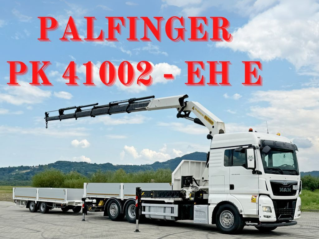 MAN TGX 26.440 * PK 41002-EH E + FUNK + Anhänger*TOP - Crane truck: picture 1 MAN TGX 26.440 * PK 41002-EH E + FUNK + Anhänger*TOP - Crane truck: picture 1