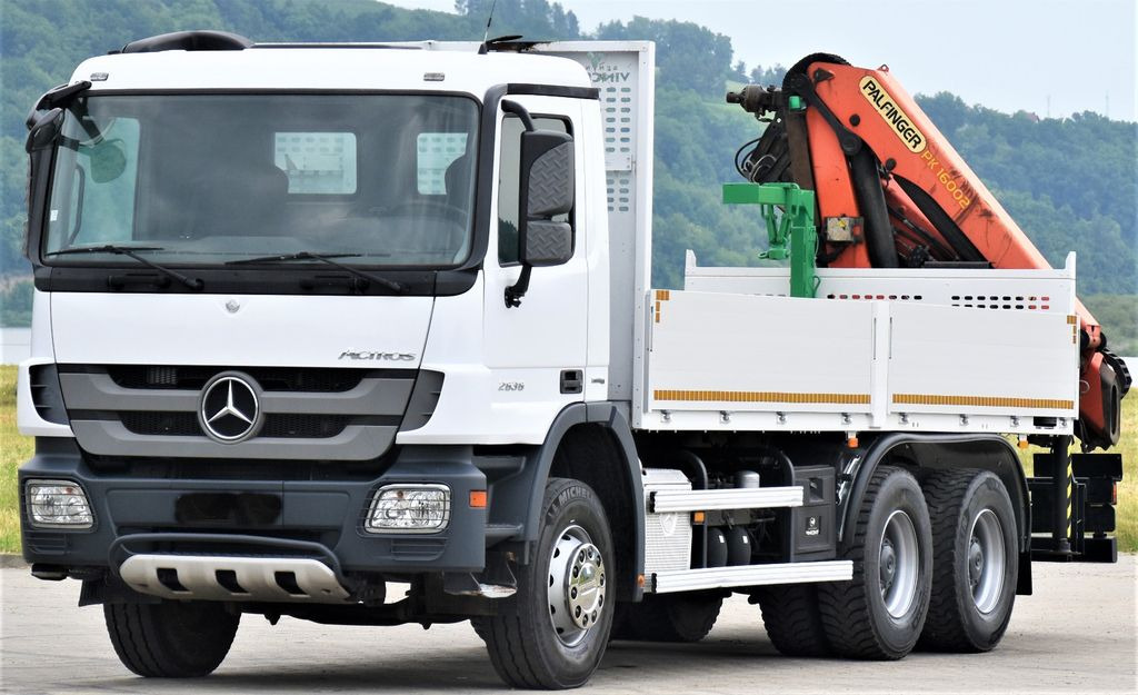 Mercedes-Benz ACTROS 2636 * PK 16002 C + FUNK/6x4 - Crane truck, Dropside/ Flatbed truck: picture 3 Mercedes-Benz ACTROS 2636 * PK 16002 C + FUNK/6x4 - Crane truck, Dropside/ Flatbed truck: picture 3