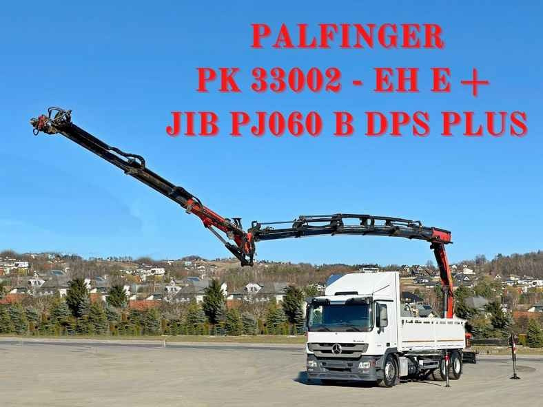Mercedes-Benz ACTROS 2636 *PK 33002-EH E+JIB PJ 060B* 6x4 *TOP - Crane truck, Dropside/ Flatbed truck: picture 1 Mercedes-Benz ACTROS 2636 *PK 33002-EH E+JIB PJ 060B* 6x4 *TOP - Crane truck, Dropside/ Flatbed truck: picture 1