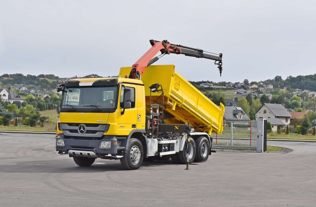 Mercedes-Benz ACTROS 2644 * PK 16001 - K A/FUNK * 6x4 - Tipper, Crane truck: picture 2 Mercedes-Benz ACTROS 2644 * PK 16001 - K A/FUNK * 6x4 - Tipper, Crane truck: picture 2