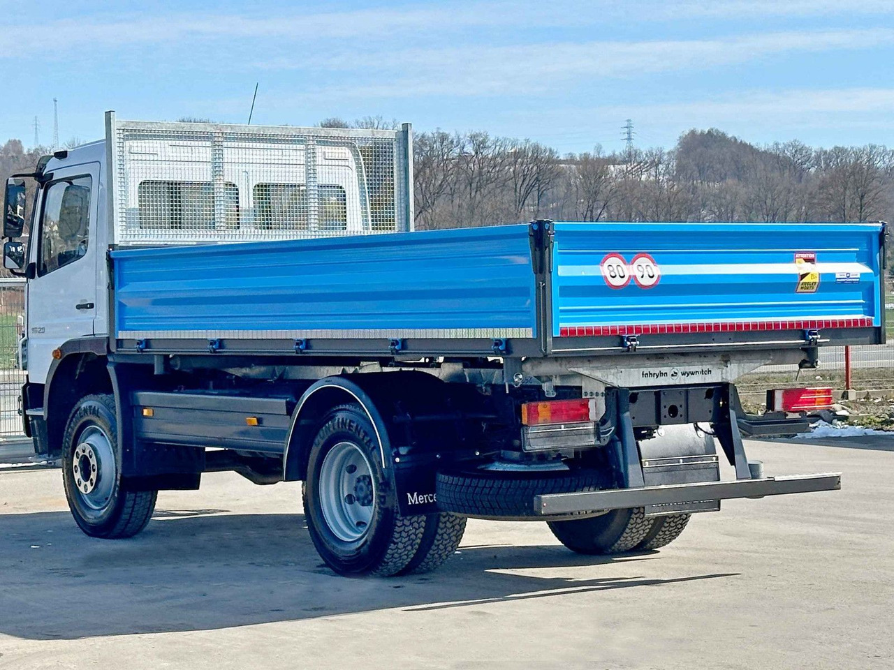 New Tipper, Crane truck Mercedes-Benz AXOR 1629 * KIPPER 4,80 m * 4x4 * TOPZUSTAND: picture 8
