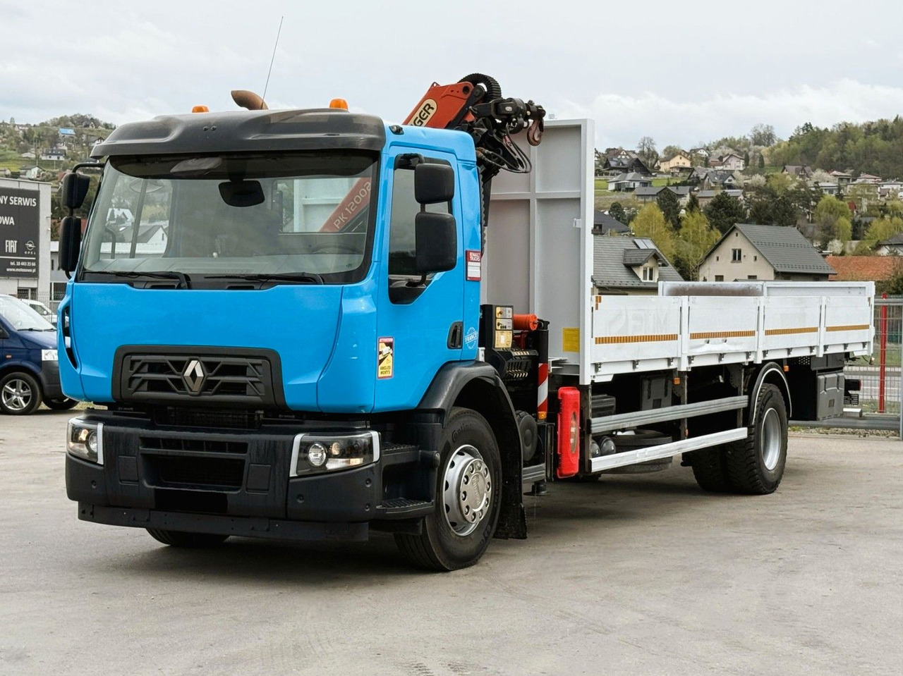 Renault C 320 * PK 12002 EH A + FUNK * TOPZUSTAND - Crane truck: picture 5 Renault C 320 * PK 12002 EH A + FUNK * TOPZUSTAND - Crane truck: picture 5