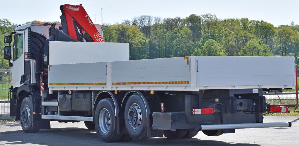 Crane truck Renault C 380 * PRITSCHE 7,05 m* FASSI F 135C + FUNK: picture 7