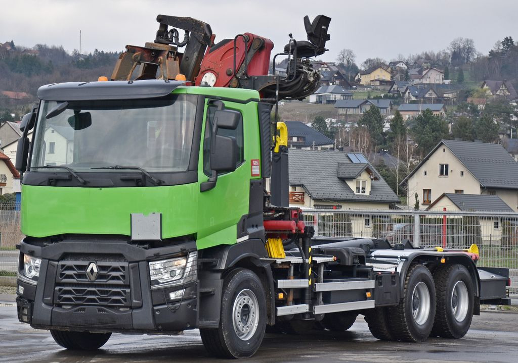 Renault C430* ABROLLKIPPER *LIV 170Z 78 * 6x4 - Hook lift truck, Crane truck: picture 4 Renault C430* ABROLLKIPPER *LIV 170Z 78 * 6x4 - Hook lift truck, Crane truck: picture 4