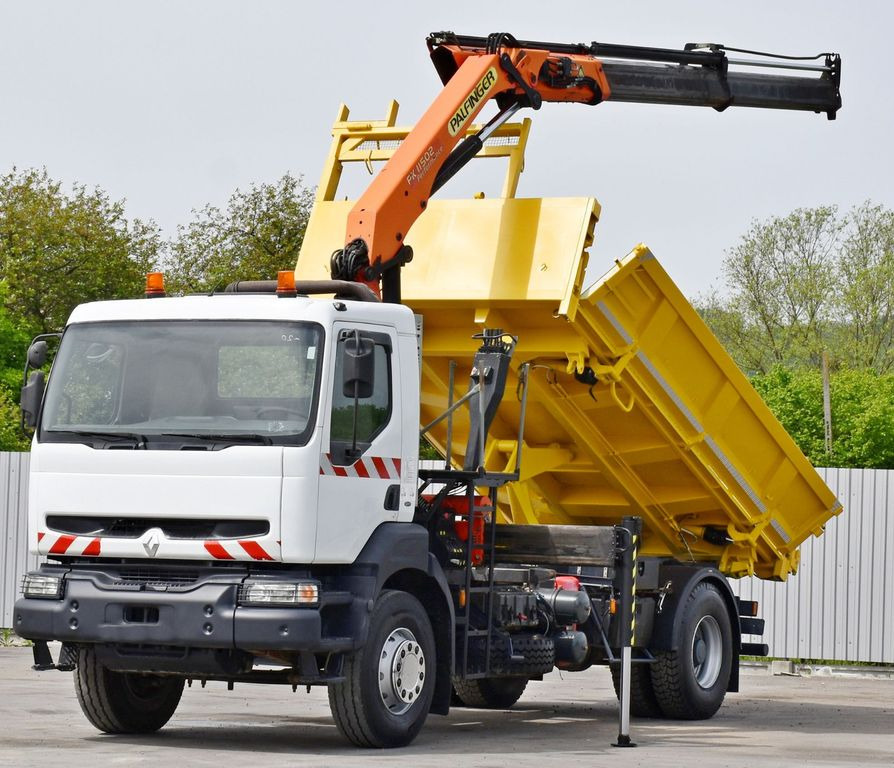 Renault KERAX 320* PK 11502 * TOPZUSTAND - Crane truck, Tipper: picture 3 Renault KERAX 320* PK 11502 * TOPZUSTAND - Crane truck, Tipper: picture 3