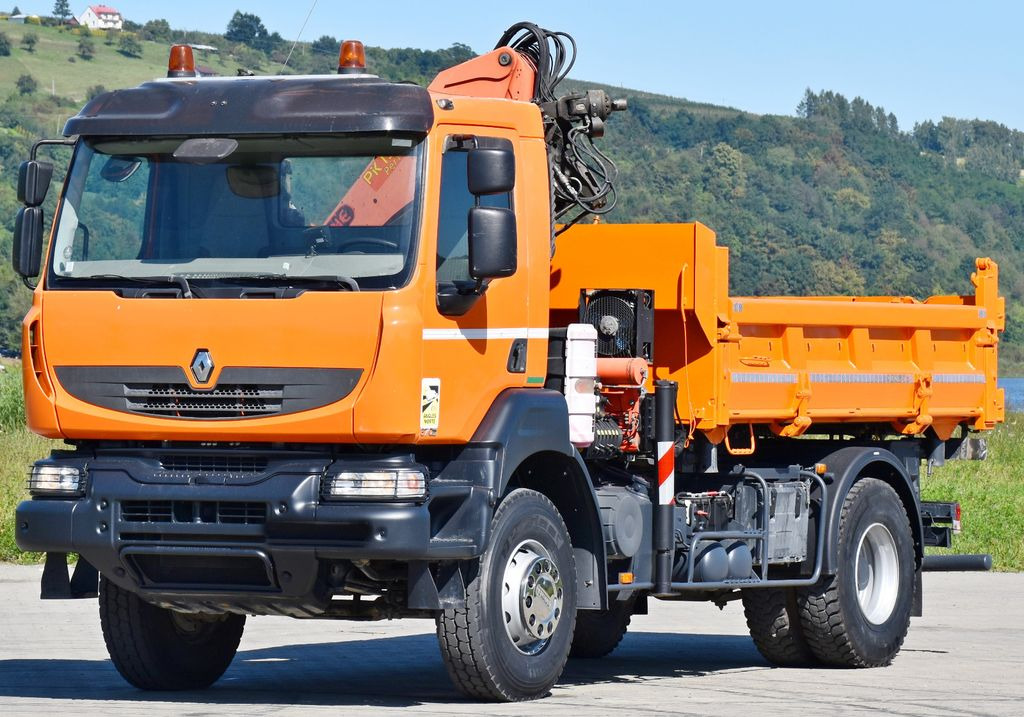 Renault KERAX 370 DXI* KIPPER 3,70m *PK 15500 + FUNK*TOP - Crane truck, Tipper: picture 5 Renault KERAX 370 DXI* KIPPER 3,70m *PK 15500 + FUNK*TOP - Crane truck, Tipper: picture 5