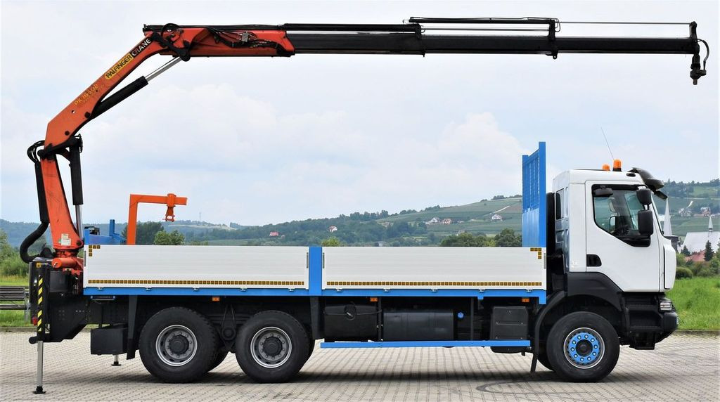 Renault KERAX 370 *PK 16502 + FUNK / 6x4 * TOP - Crane truck, Dropside/ Flatbed truck: picture 5 Renault KERAX 370 *PK 16502 + FUNK / 6x4 * TOP - Crane truck, Dropside/ Flatbed truck: picture 5