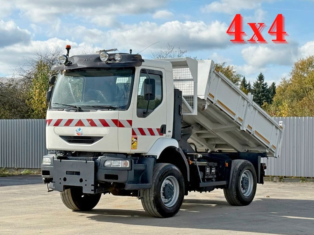 Renault MIDLUM 210 DCI* KIPPER 3,60m * 4x4 - Tipper: picture 1 Renault MIDLUM 210 DCI* KIPPER 3,60m * 4x4 - Tipper: picture 1
