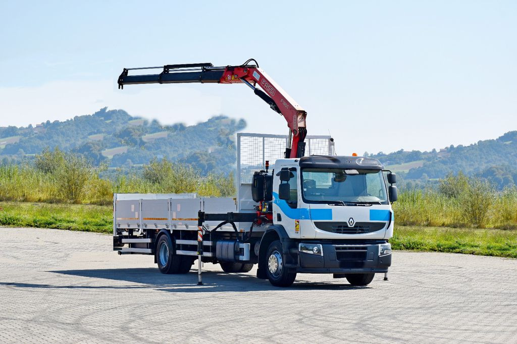 Renault Premium 310 DXI* FASSI F130AC.23+FUNK* TOP - Crane truck, Dropside/ Flatbed truck: picture 2 Renault Premium 310 DXI* FASSI F130AC.23+FUNK* TOP - Crane truck, Dropside/ Flatbed truck: picture 2