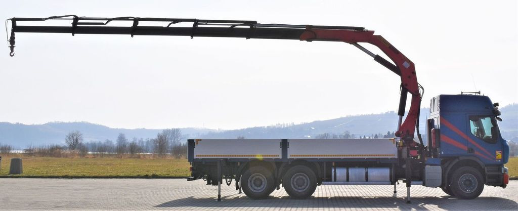 Renault Premium 410* PRITSCHE 6,50m *PK 32080/FUNK* TOP - Crane truck, Dropside/ Flatbed truck: picture 5 Renault Premium 410* PRITSCHE 6,50m *PK 32080/FUNK* TOP - Crane truck, Dropside/ Flatbed truck: picture 5