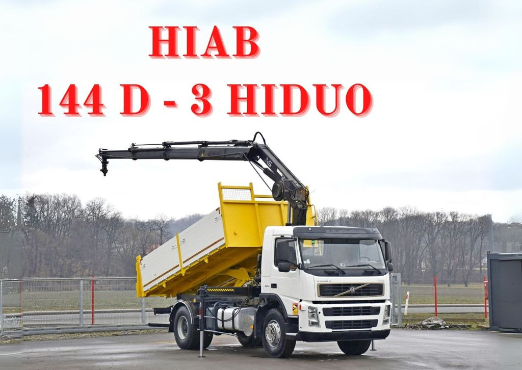 Volvo FM 9 300 Kipper 5,00m *KRAN + FUNK * TOP - Crane truck, Tipper: picture 1 Volvo FM 9 300 Kipper 5,00m *KRAN + FUNK * TOP - Crane truck, Tipper: picture 1