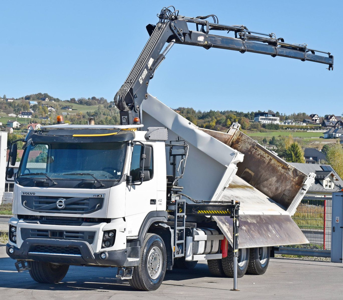 Volvo FMX 410 Kipper 5,20m*HIAB 122 D-4 HIDUO/FUNK*6x4 - Crane truck: picture 3 Volvo FMX 410 Kipper 5,20m*HIAB 122 D-4 HIDUO/FUNK*6x4 - Crane truck: picture 3