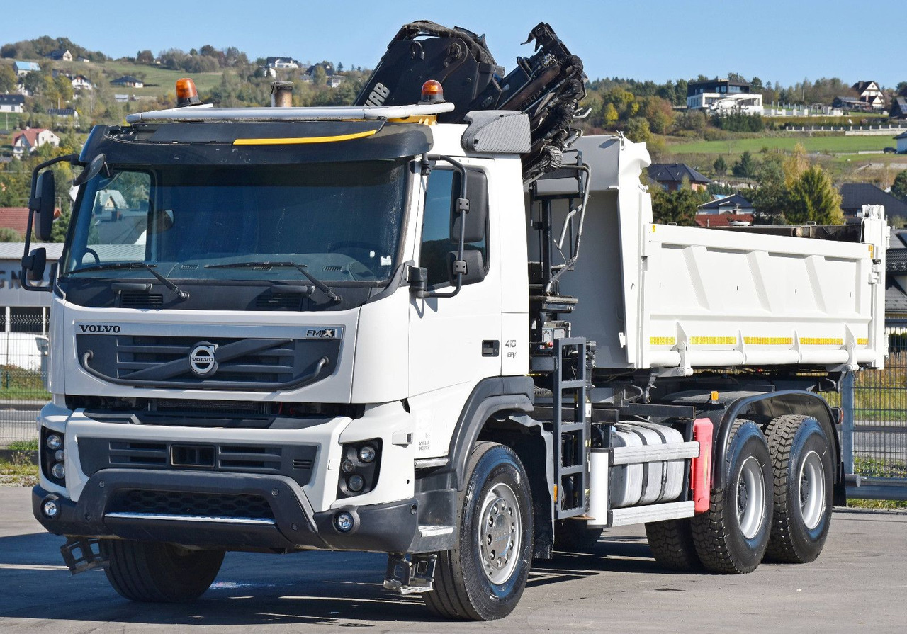 Volvo FMX 410 Kipper 5,20m*HIAB 122 D-4 HIDUO/FUNK*6x4 - Tipper: picture 5 Volvo FMX 410 Kipper 5,20m*HIAB 122 D-4 HIDUO/FUNK*6x4 - Tipper: picture 5