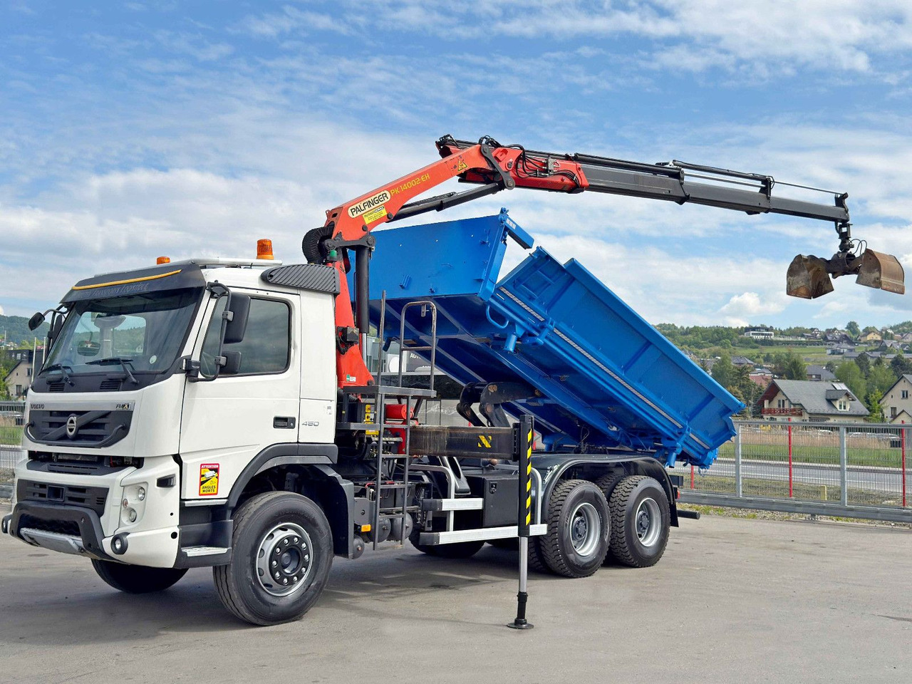 Volvo FMX 450 Kipper 5,15m * PK 14002-EH B * 6x4 * TOP - Crane truck: picture 3 Volvo FMX 450 Kipper 5,15m * PK 14002-EH B * 6x4 * TOP - Crane truck: picture 3