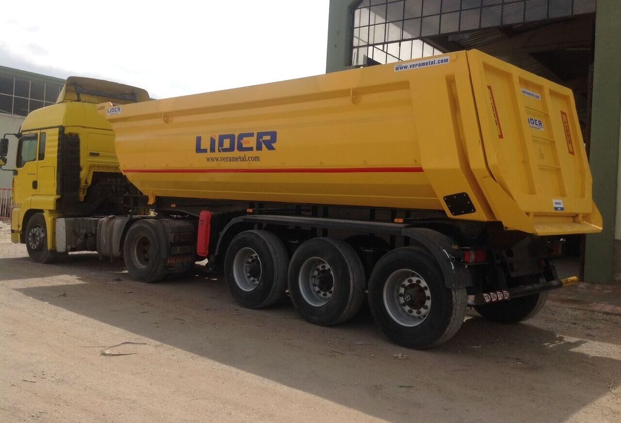 New Tipper semi-trailer LIDER 2024 NEW READY IN STOCKS DIRECTLY FROM MANUFACTURER COMPANY AVAILABLE: picture 9
