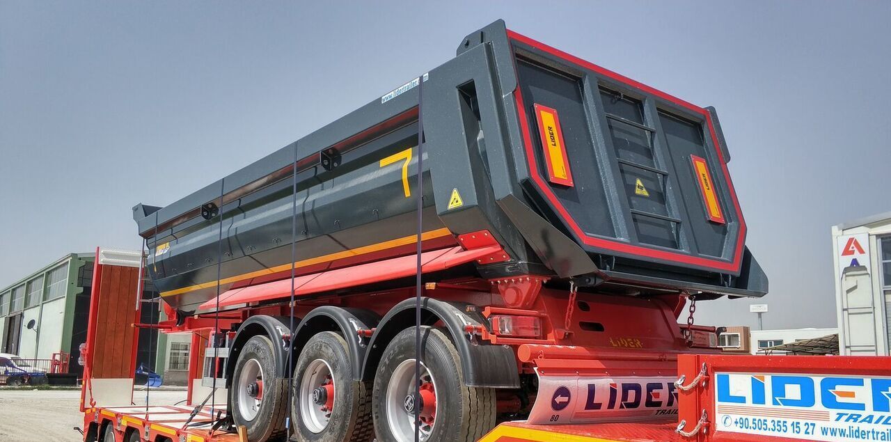 New Tipper semi-trailer LIDER 2024 NEW READY IN STOCKS DIRECTLY FROM MANUFACTURER COMPANY AVAILABLE: picture 6