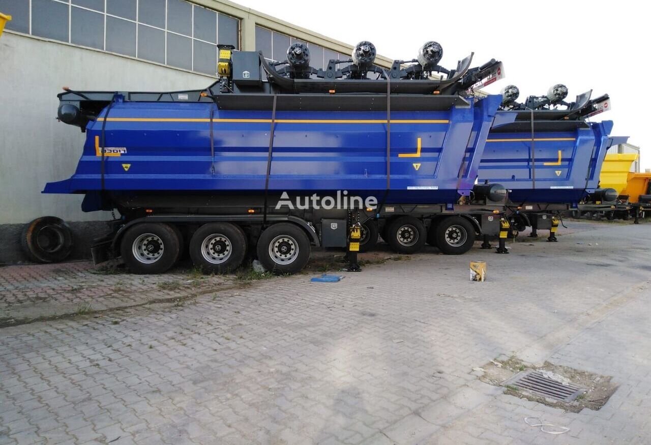 New Tipper semi-trailer LIDER 2024 NEW READY IN STOCKS DIRECTLY FROM MANUFACTURER COMPANY AVAILABLE: picture 17