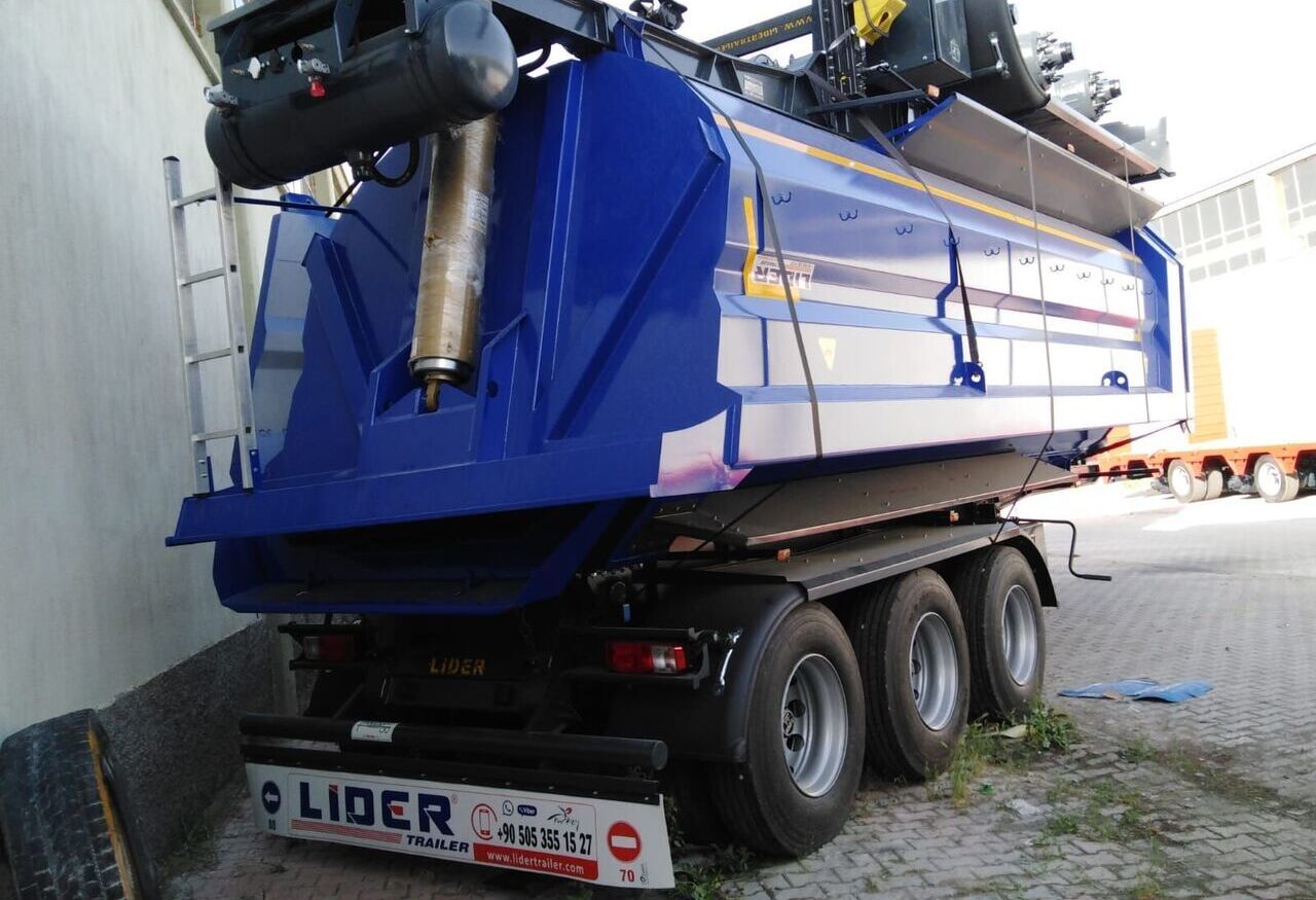 New Tipper semi-trailer LIDER 2024 NEW READY IN STOCKS DIRECTLY FROM MANUFACTURER COMPANY AVAILABLE: picture 15