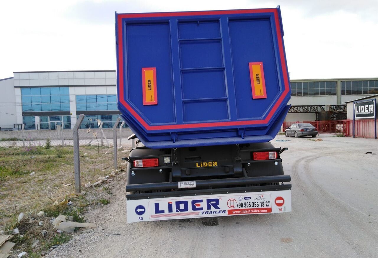 New Tipper semi-trailer LIDER 2024 NEW READY IN STOCKS DIRECTLY FROM MANUFACTURER COMPANY AVAILABLE: picture 14