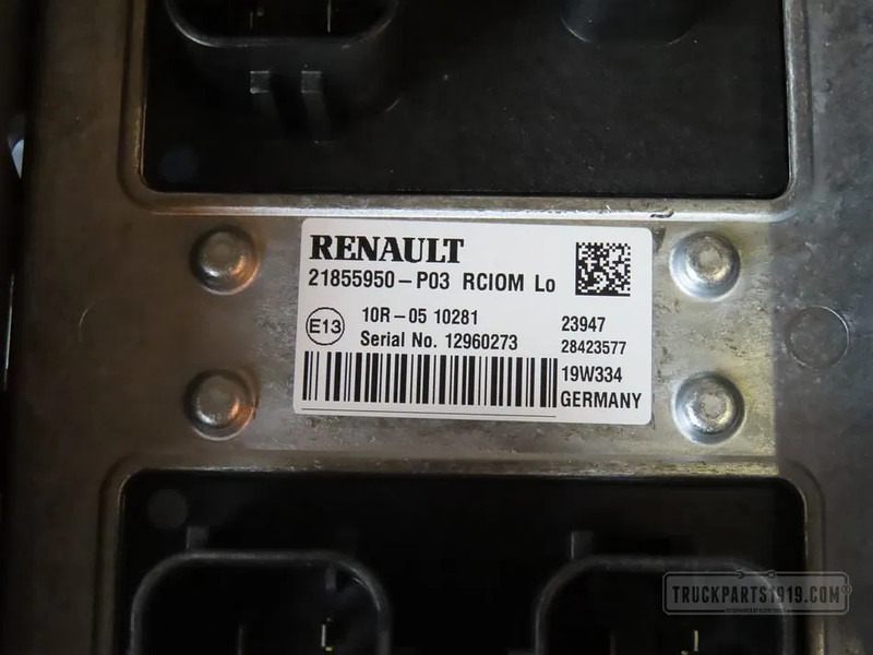 Renault 7421855950 RCIOM - ECU for Truck: picture 2 Renault 7421855950 RCIOM - ECU for Truck: picture 2