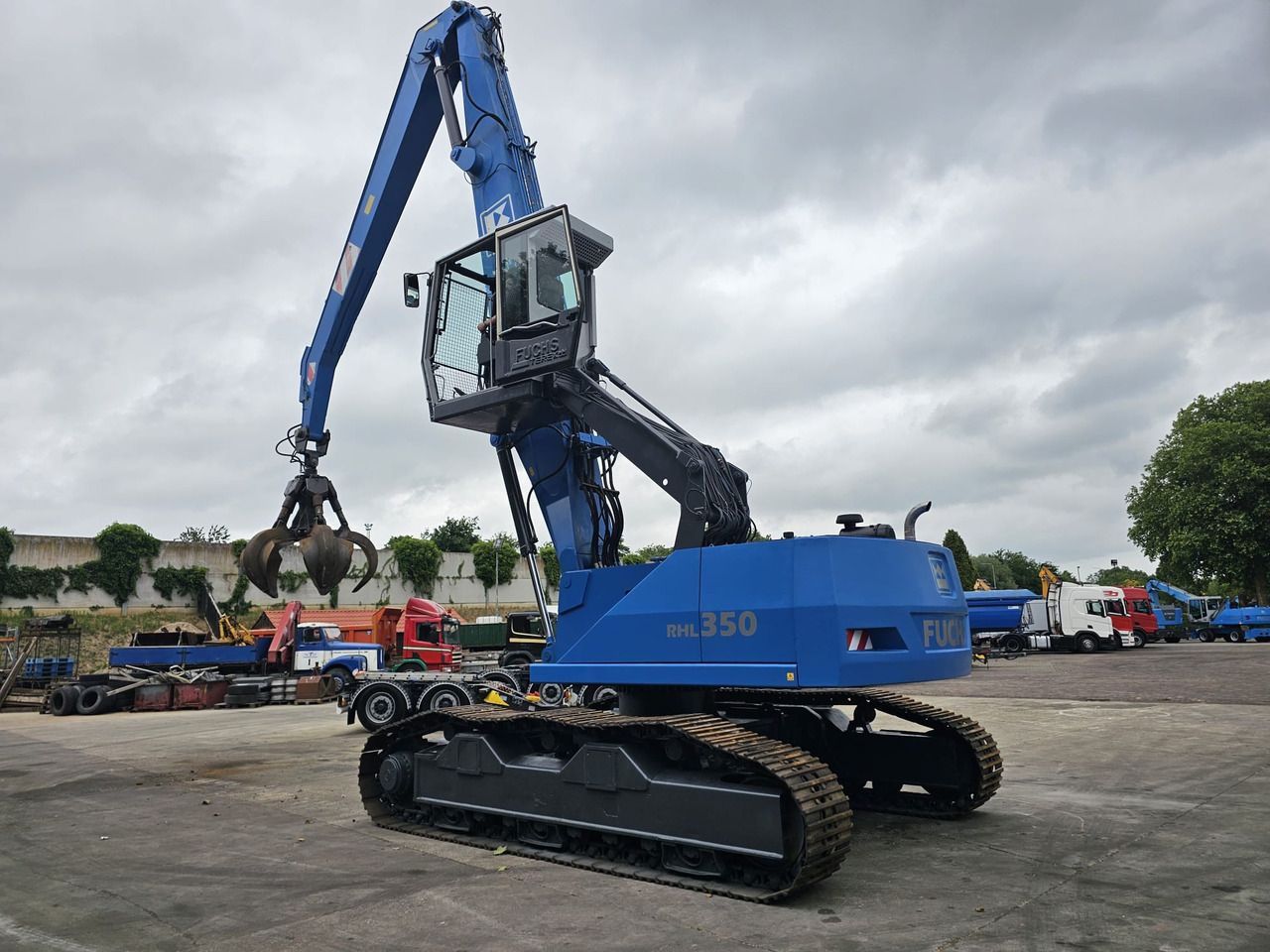 Fuchs RHL 350 Materialhandler With Adjustable Tracks - Waste/ Industry handler: picture 4 Fuchs RHL 350 Materialhandler With Adjustable Tracks - Waste/ Industry handler: picture 4