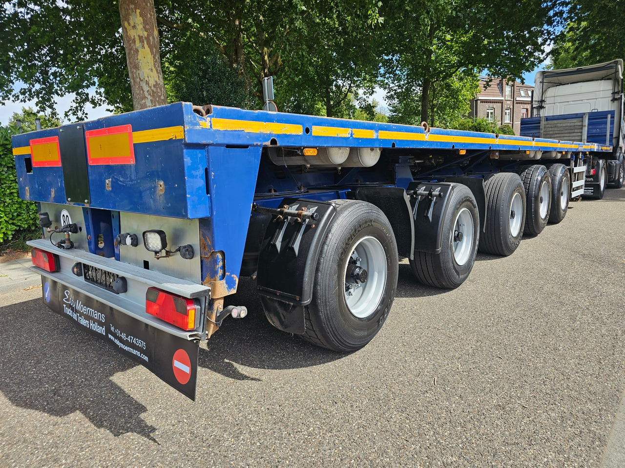 Goldhofer SPZ-DL 5-61/80 A Ballast / Platform - Dropside/ Flatbed semi-trailer: picture 4 Goldhofer SPZ-DL 5-61/80 A Ballast / Platform - Dropside/ Flatbed semi-trailer: picture 4