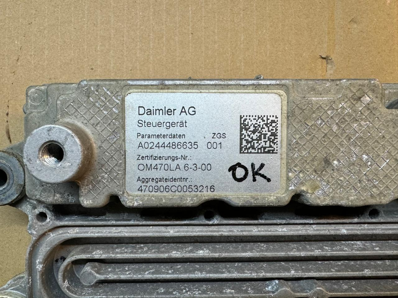 ENGINE CONTROL UNIT(CONTROL MODULE MCM 2) OM471LA,OM470LA,OM934LA EURO 5-6 - ECU for Truck: picture 4 ENGINE CONTROL UNIT(CONTROL MODULE MCM 2) OM471LA,OM470LA,OM934LA EURO 5-6 - ECU for Truck: picture 4