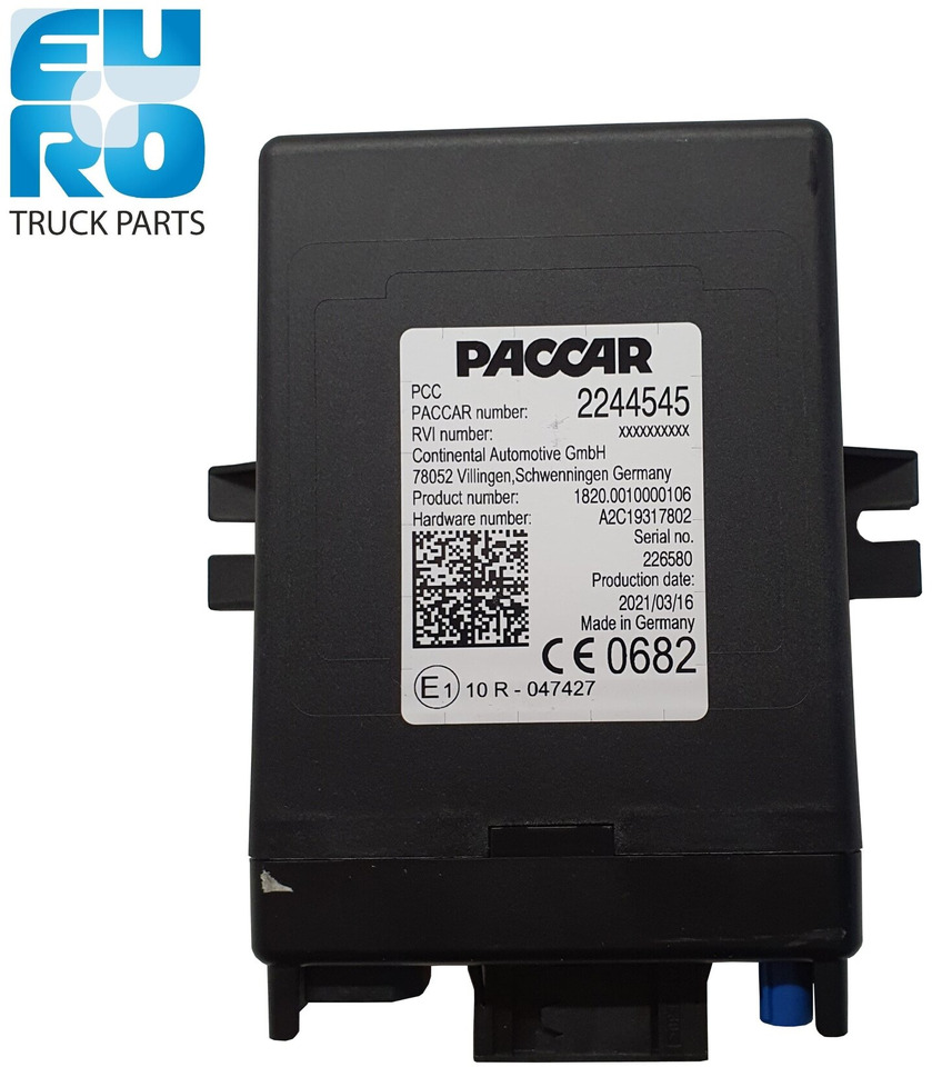 DAF ELEKTRONISCHE REGELEENHEID, PCC 2244545 - Electrical system for Truck: picture 1 DAF ELEKTRONISCHE REGELEENHEID, PCC 2244545 - Electrical system for Truck: picture 1