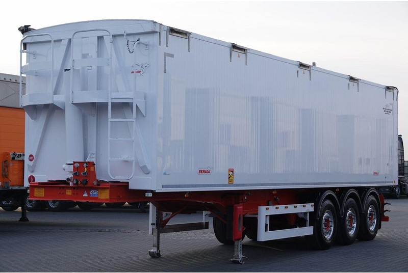 Benalu WYWROTKA 62 m3 / WAGA : 5900 KG / 2021 ROK - Tipper semi-trailer: picture 2 Benalu WYWROTKA 62 m3 / WAGA : 5900 KG / 2021 ROK - Tipper semi-trailer: picture 2