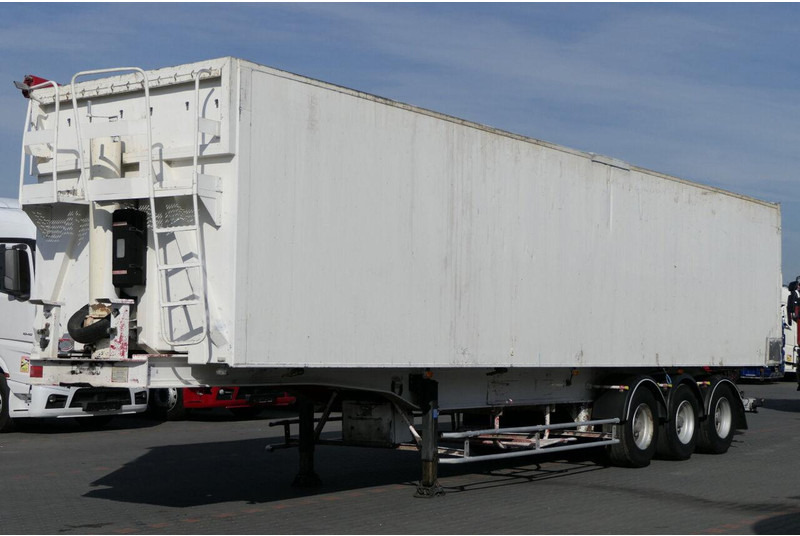 Benalu WYWROTKA ALUMINIOWA / 75 M3 / KLAPO-DRZWI / OŚ PODNOSZONA - Tipper semi-trailer: picture 2 Benalu WYWROTKA ALUMINIOWA / 75 M3 / KLAPO-DRZWI / OŚ PODNOSZONA - Tipper semi-trailer: picture 2