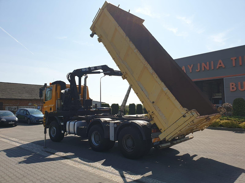 DAF CF GINAF X3335 S 6x6 DUMP TRUCK+HDS ATLAS 1460 HYDROBORD - Tipper, Crane truck: picture 3 DAF CF GINAF X3335 S 6x6 DUMP TRUCK+HDS ATLAS 1460 HYDROBORD - Tipper, Crane truck: picture 3