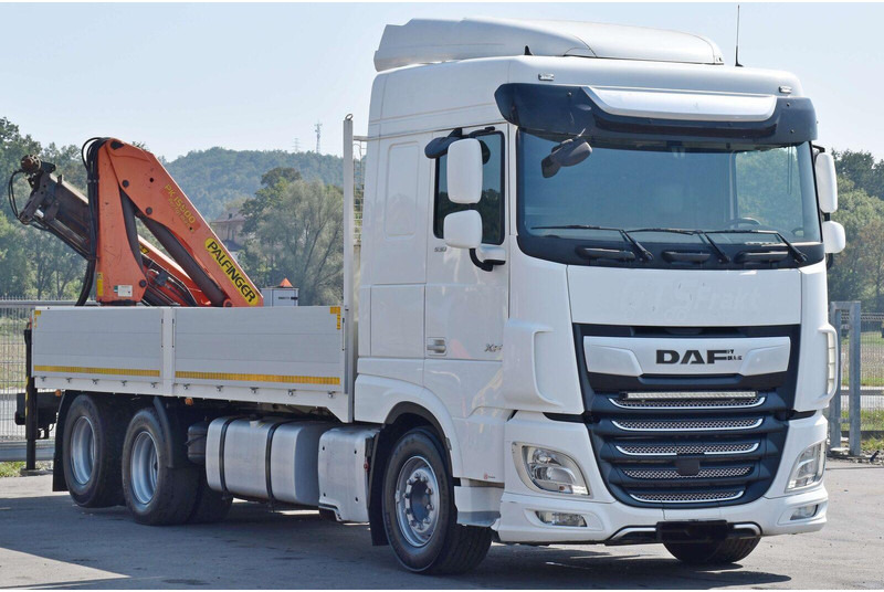 DAF XF 530 Pritsche 6,30 m + PK 15500 * TOPZUSTAND - Dropside/ Flatbed truck, Crane truck: picture 3 DAF XF 530 Pritsche 6,30 m + PK 15500 * TOPZUSTAND - Dropside/ Flatbed truck, Crane truck: picture 3